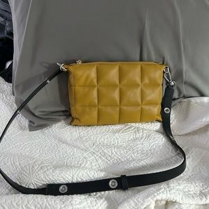 All Saints Leather Crossbody Bag